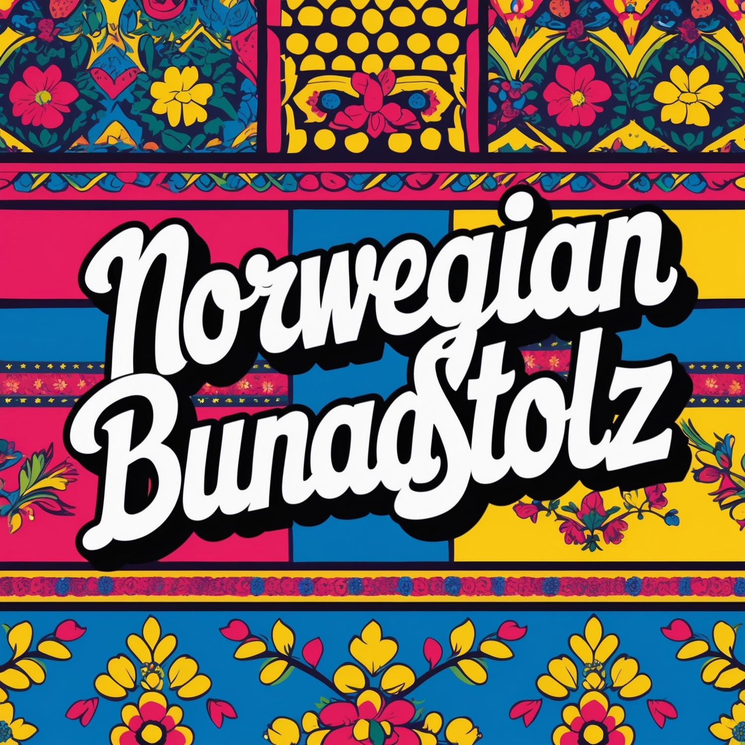 Norwegian Bunad Pattern — Wearable Nordic Folk Art