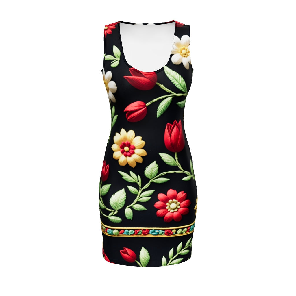 Elegant Bodycon Dress – Scandinavian-Inspired Design | Norwegian Heritage Fashion